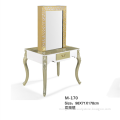 Luxury salon  barber mirrored dressing station table